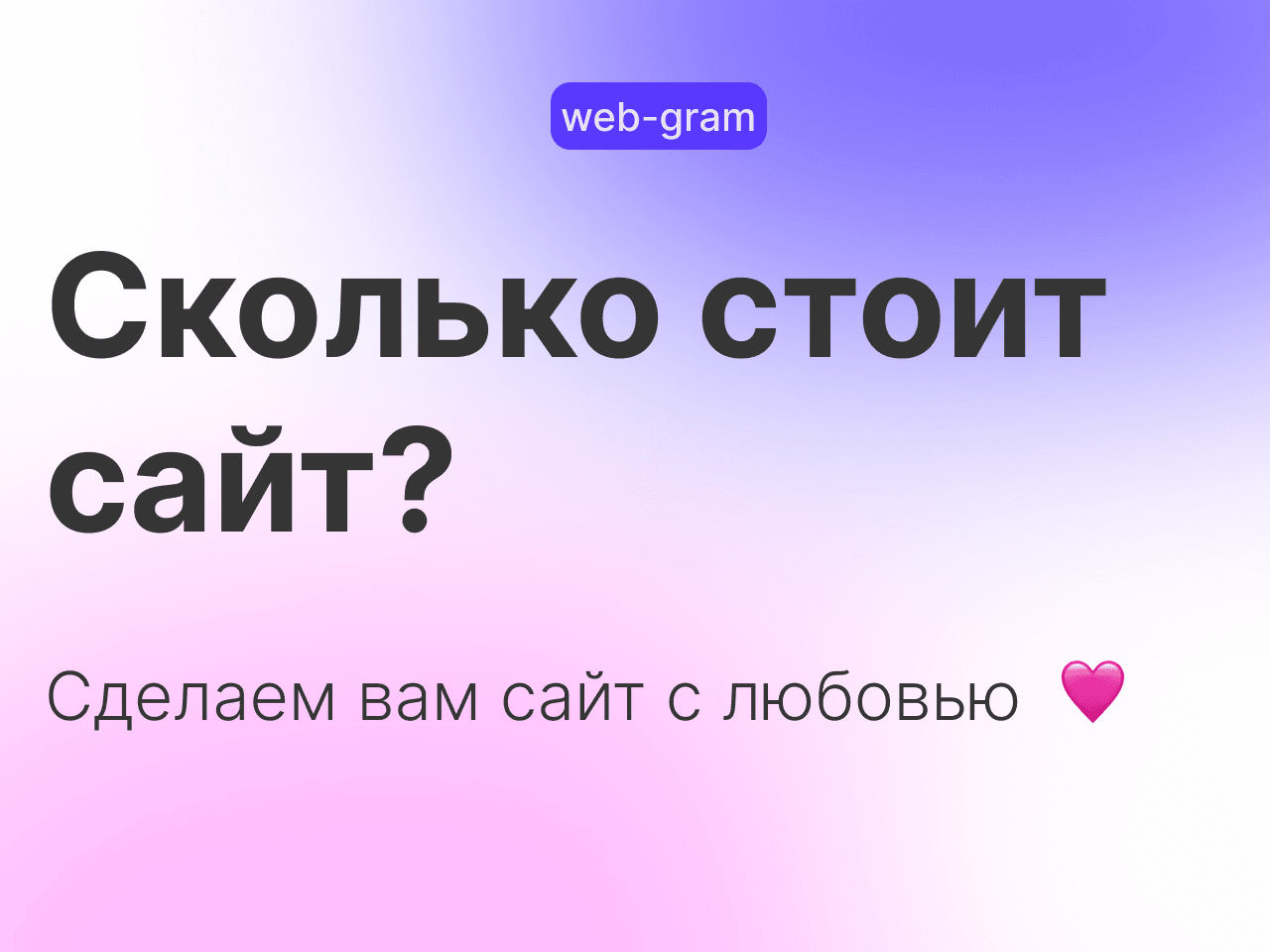 Сколько стоит разработка сайта